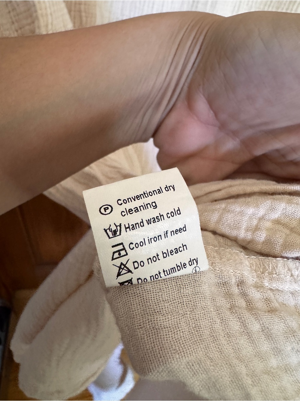 Amazon Cream Button-Front Maxi Dress - Picture 8 of 8